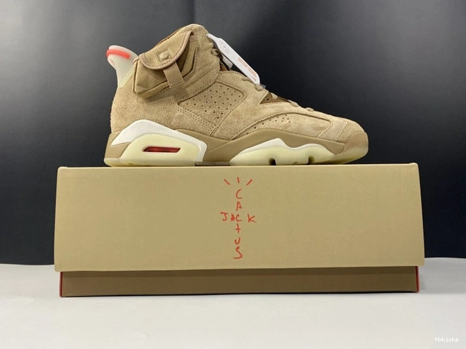 Rep TB Scott DH0690- Travis 4041 Khaki British Jordan6 Casual 1026